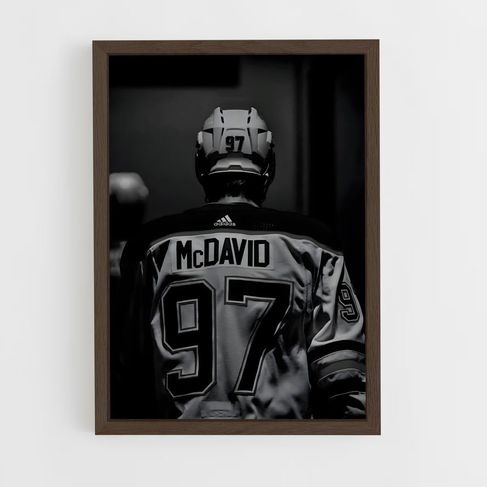 Poster Connor dans le Vestiaire – affiche Hockey sur glace (vue 5)